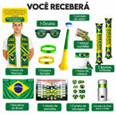 Kit torcedor Copa do Mundo 2026 Brasil