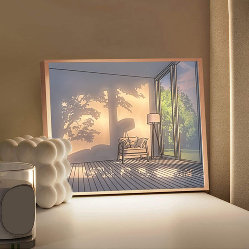 Quadro 3D Iluminado - Swandecor - Swanutilidades