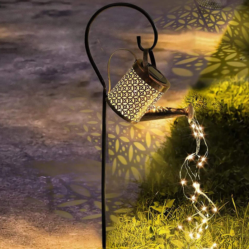 Regador Iluminado de Energia Solar - Luz de Fadas - Swanutilidades