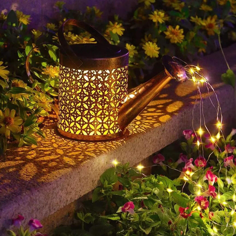 Regador Iluminado de Energia Solar - Luz de Fadas - Swanutilidades