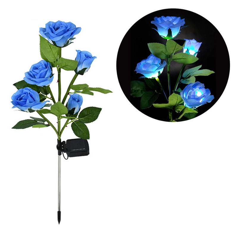 Rosas de Energia Solar - Swanlight - Decore seu Jardim - Swanutilidades