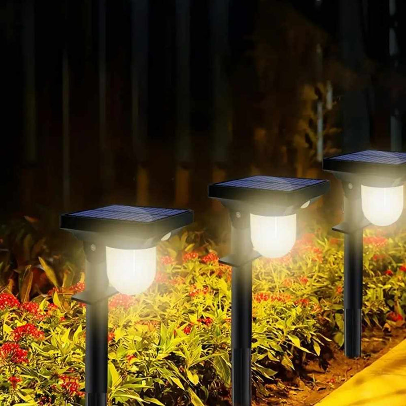 Luz Solar com Sensor de Presença para Jardim - Swanlight