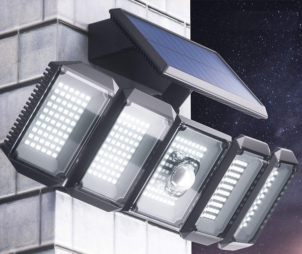 Refletor Solar 300 Leds - Iluminação para Exteriores - Swanutilidades