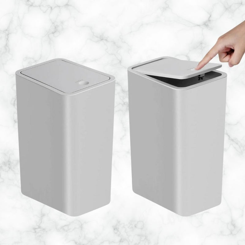 Lixeira Monocromática de Pressão Compre 1 Leve 2 - SwanBathroom