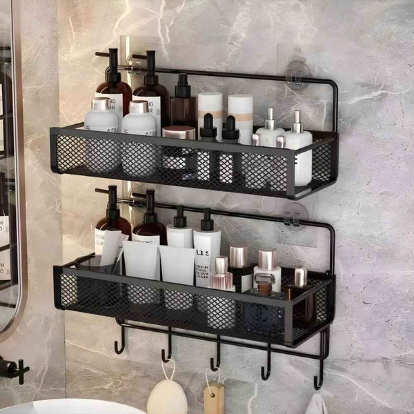 Prateleira em Aço Inox para Banheiro - Swan Bathroom