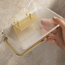 Suporte para Papel Higiênico - Elegância em Ouro e Prata - Swanutilidades