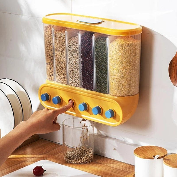 Armazenador de Grãos - Storage Box - Preserve seus Alimentos - Swanutilidades