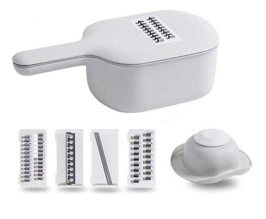 Multi-Cortador de Legumes com Coador- CORTEFAST Rala e Tritura - Swanutilidades